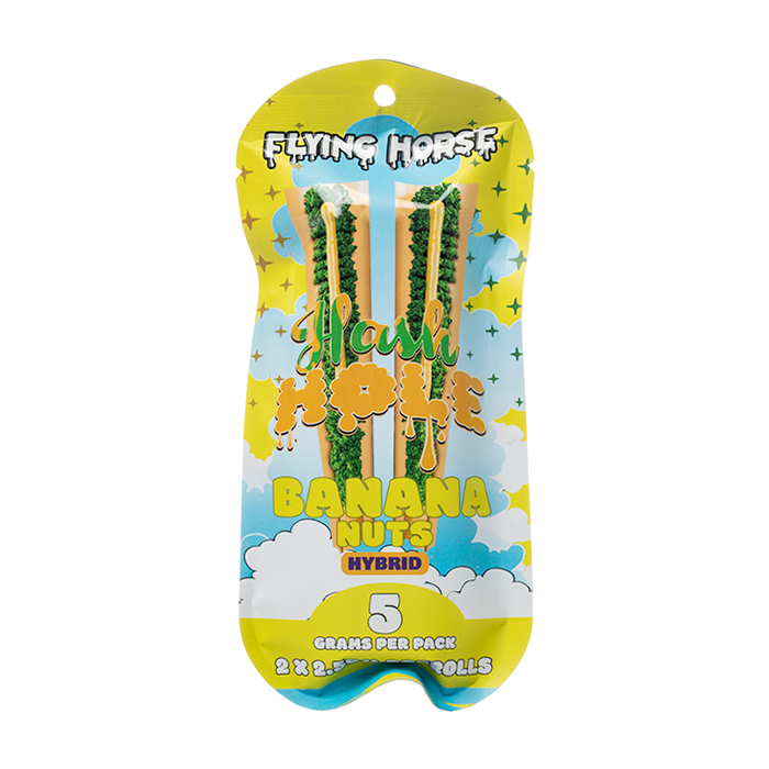 Flying Horse THCA Hash Hole Prerolls 5G