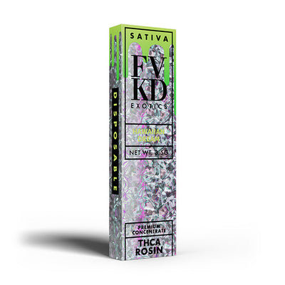 FVKD EXOTICS THC-A Rosin Disposable 3.5G