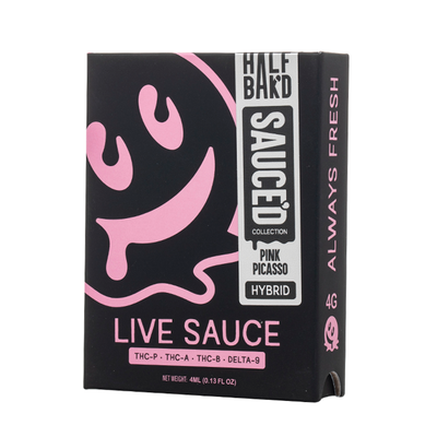 Half Bak'd Live Resin Sauced Disposable 4G
