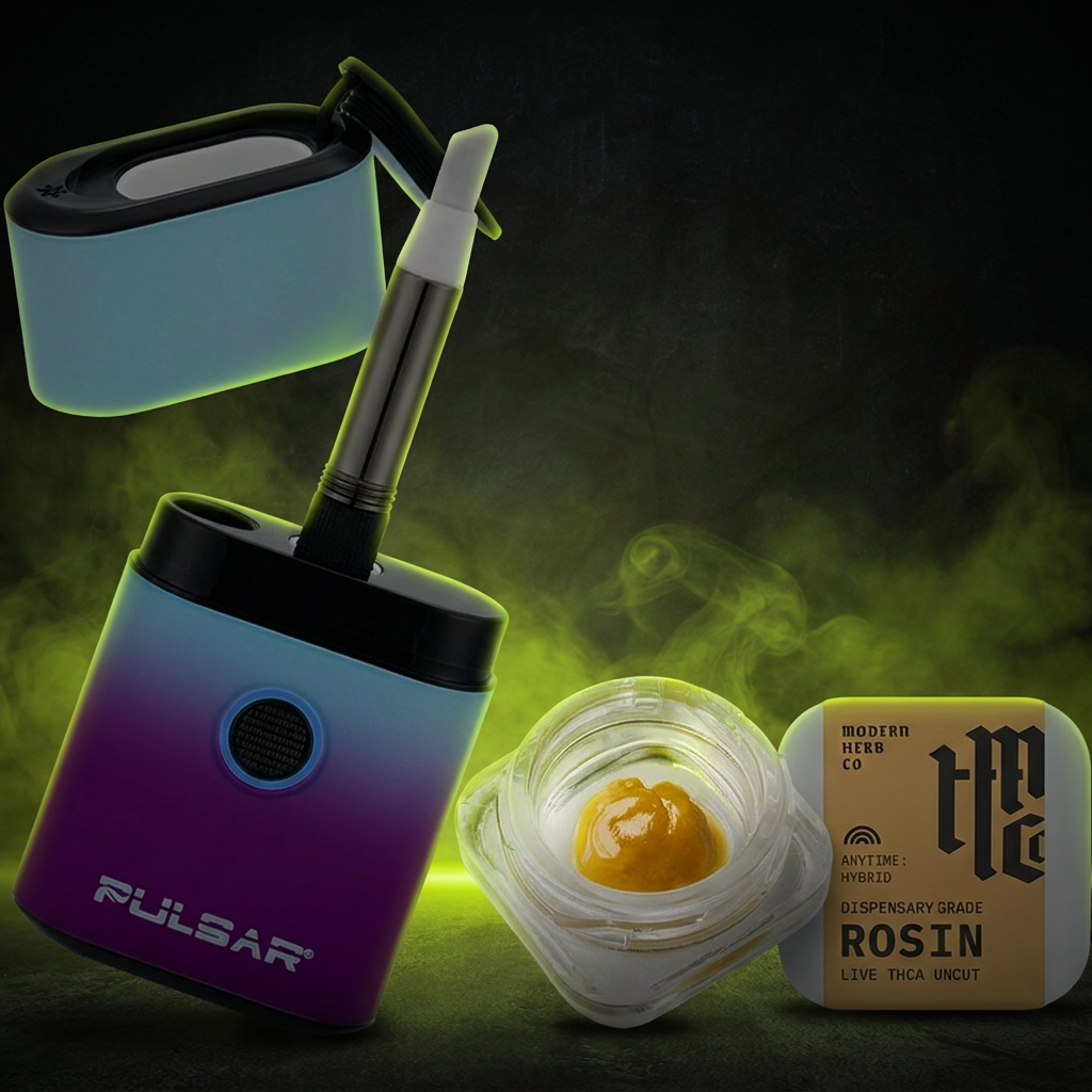 Pulsar Hot Knife Box w/ Modern Herb Co THCA Rosin Dabs Kit