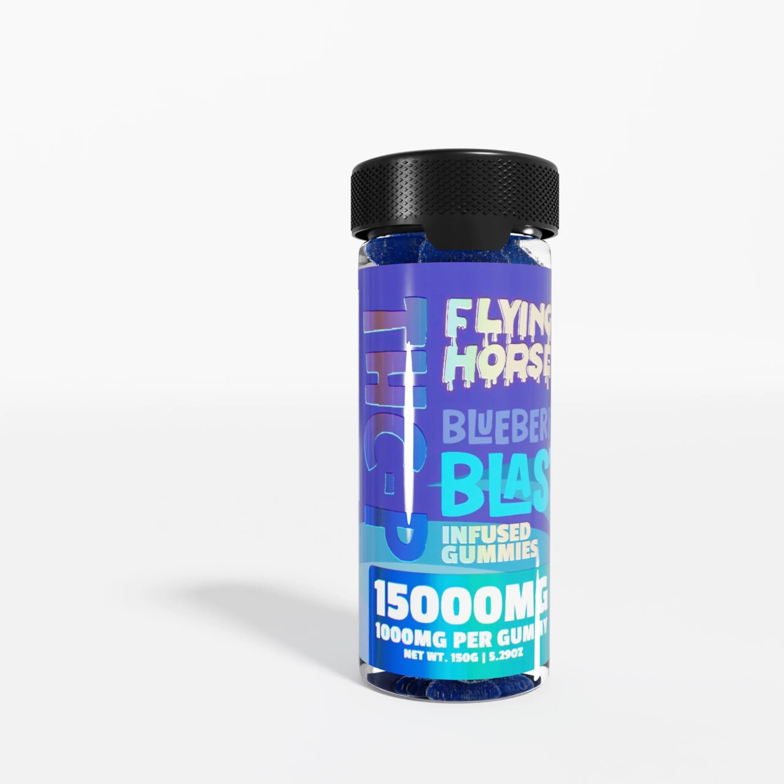Flying Horse Exotic Blend Gummies 15000mg THCA