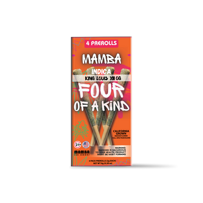 Mamba Four of a Kind 8g Pre Rolls