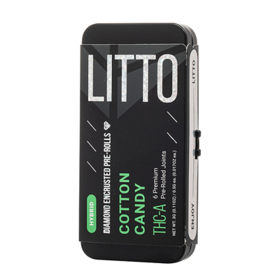 LITTO Diamond Encrusted Pre Rolls .5G - 6CT