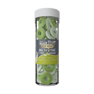 Mellow Fellow Live Resin Delta-9 Gummies | (20ct) 800mg