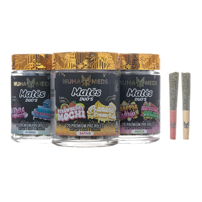 Muha Meds Mates Duo THCA Prerolls 20G