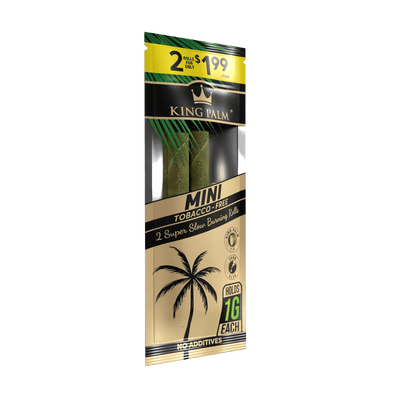 King Palm Mini Rollies - 2 Per Pack - 20 Packs Per Display