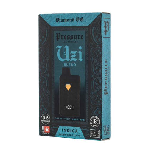 Pressure LA Uzi Blend Disposable Vape 3.5G - Pineapple Diesel (Sativa)
