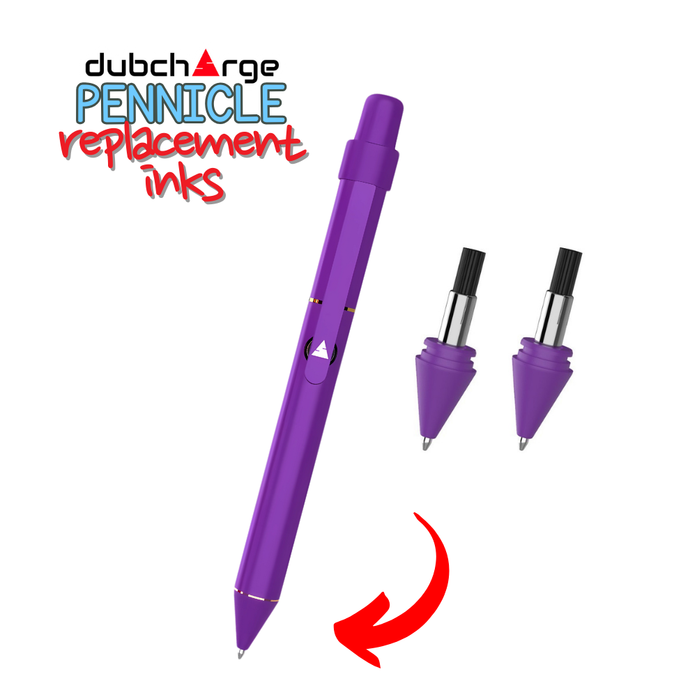 DubCharge Pennicle - Replacement Inks (2-Pack) - Black