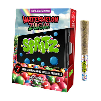 Spritz THCA Diamond Infused Pre-Rolls | (7ct) 3.5g
