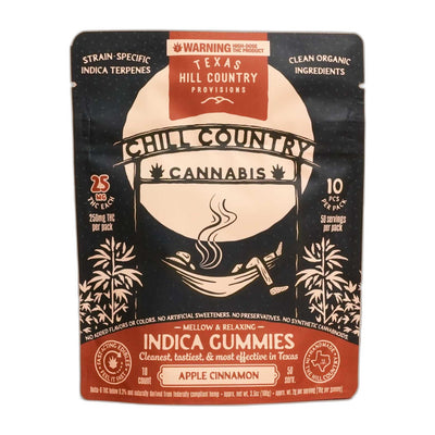 Chill Country Cannabis Delta-9 THC Gummies (25mg, 10ct)
