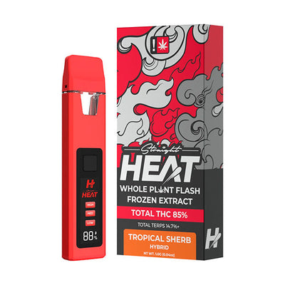 Straight Heat Delta THC Disposable | 1g - Tropical Sherb