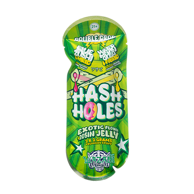 WAZABI EXOTICS 2G HASH HOLE DOUBLE DROP PREROLLS 2CT