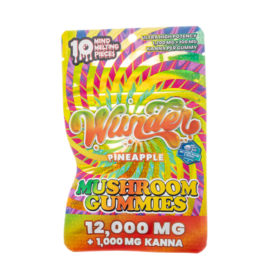 Wunder Mind Melt Mushroom Gummies 12000mg